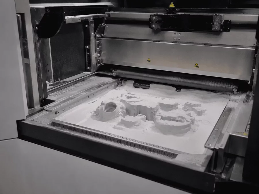 SLS 3D-Drucker mit Pulverbett
